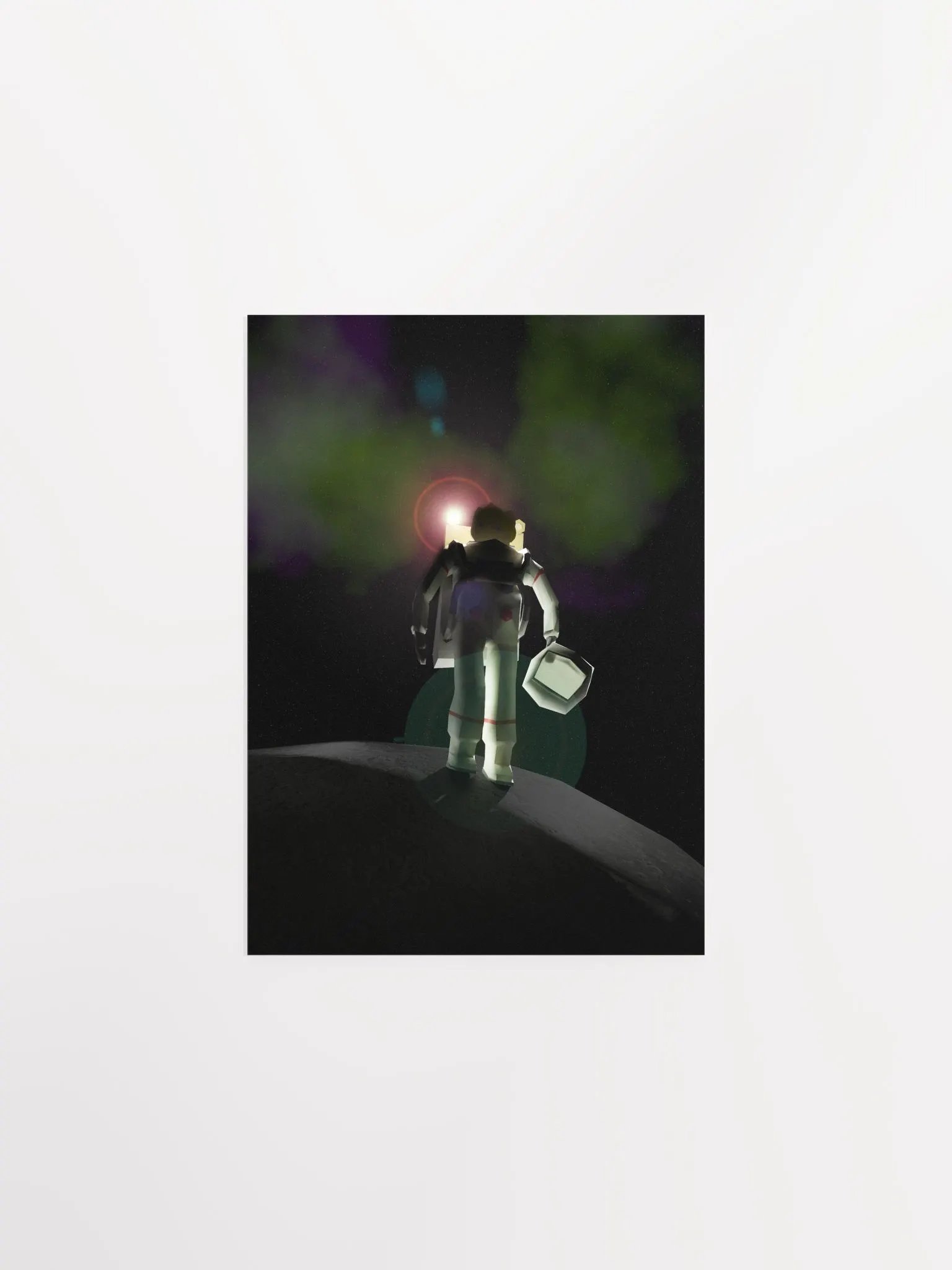cosmic explorer matte poster product image (1)