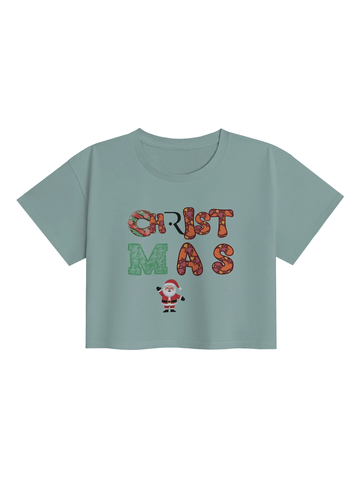 Festive Christmas Crop Top product image (2)