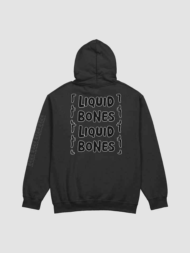 Devil Skull Liquid Bones Graphic Hoodie product image (16)