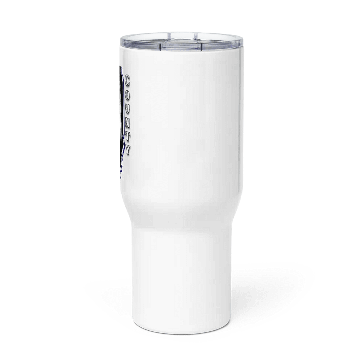 Back the Blue Crawford County, Illinois - Travel Mug w/ Handle product image (3)