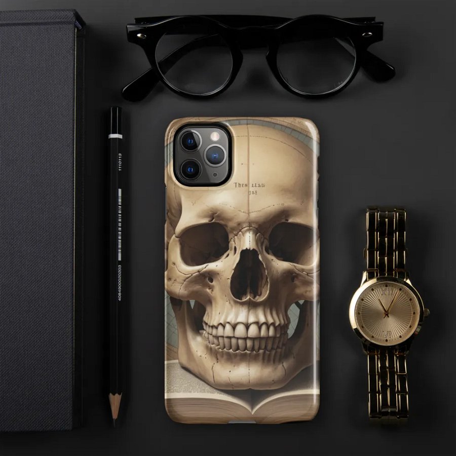 Skull and Wisdom Snap Case product image (48)