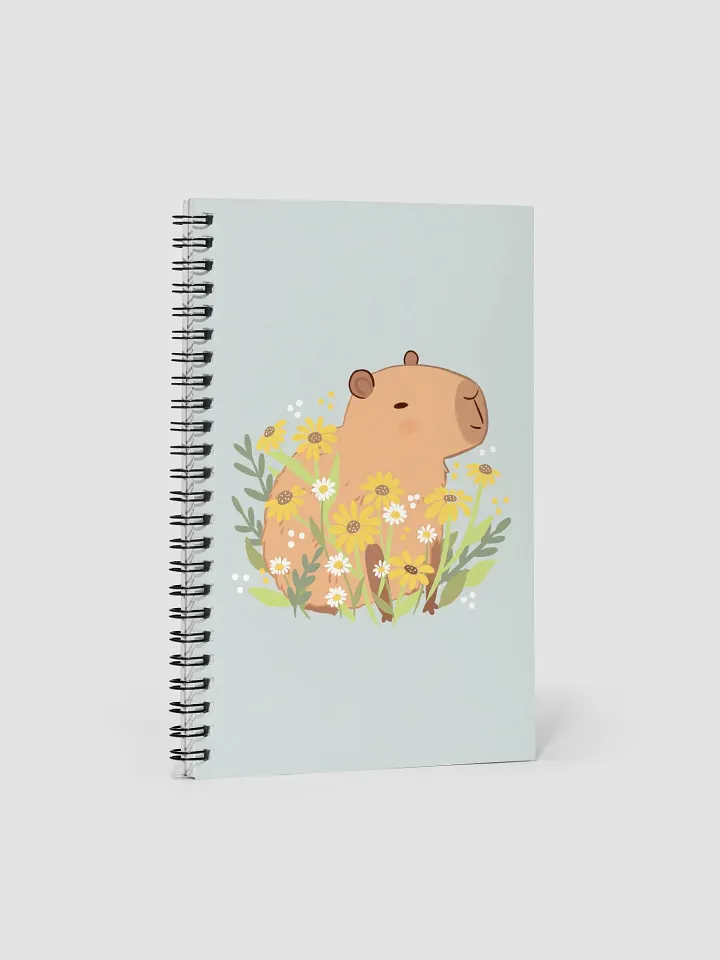 Capybara Dreams Spiral Notebook product image (1)
