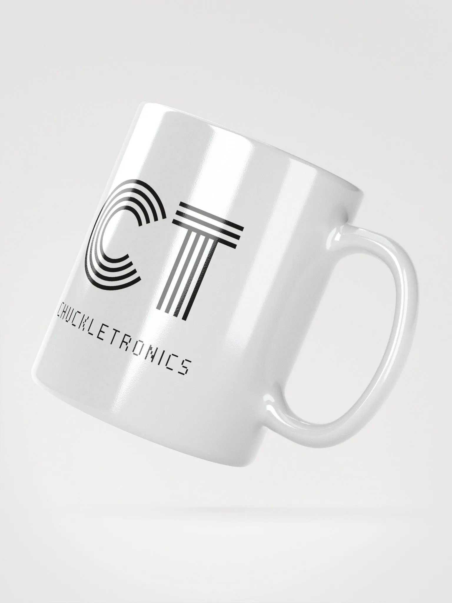 Chuckletronics White Mug product image (2)