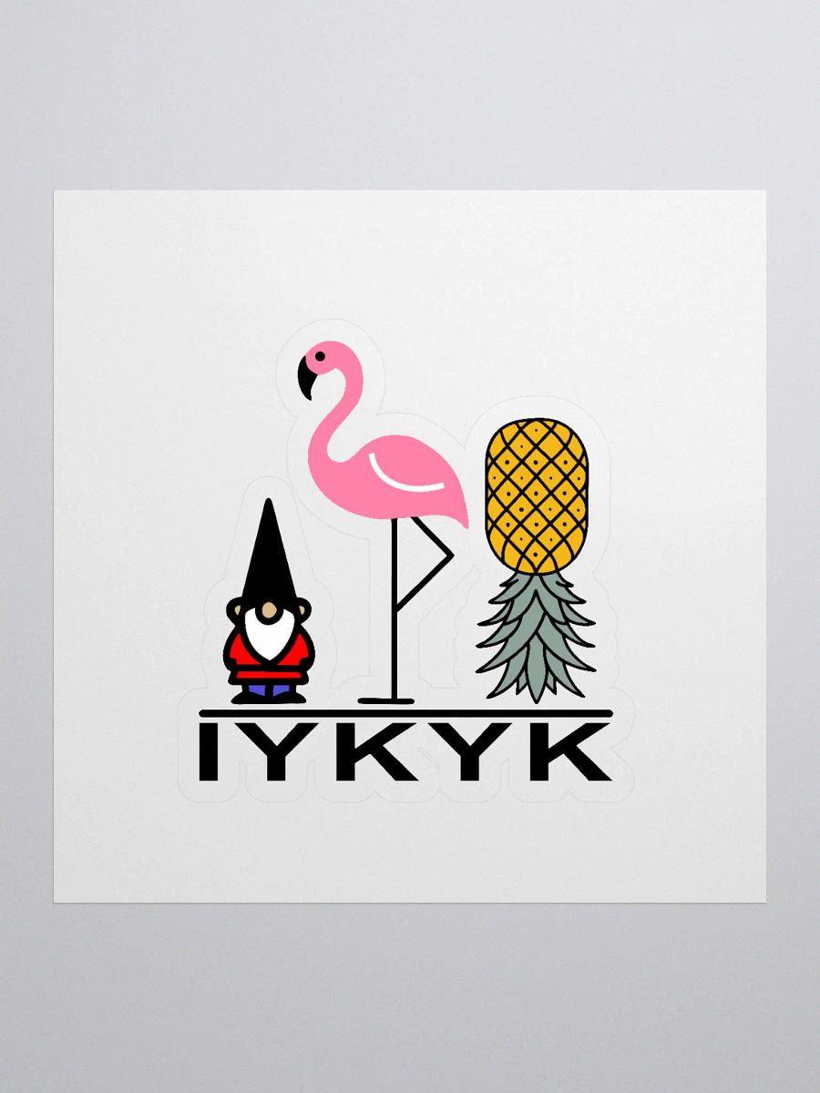 IYKYK Decal product image (1)