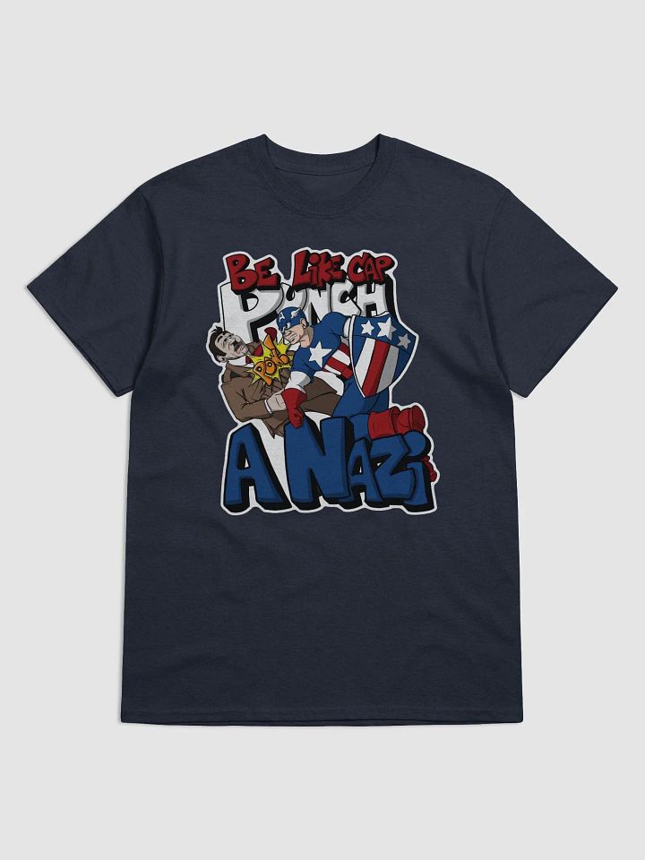 Be Like Cap - Punch a Nazi - Tshirt product image (1)