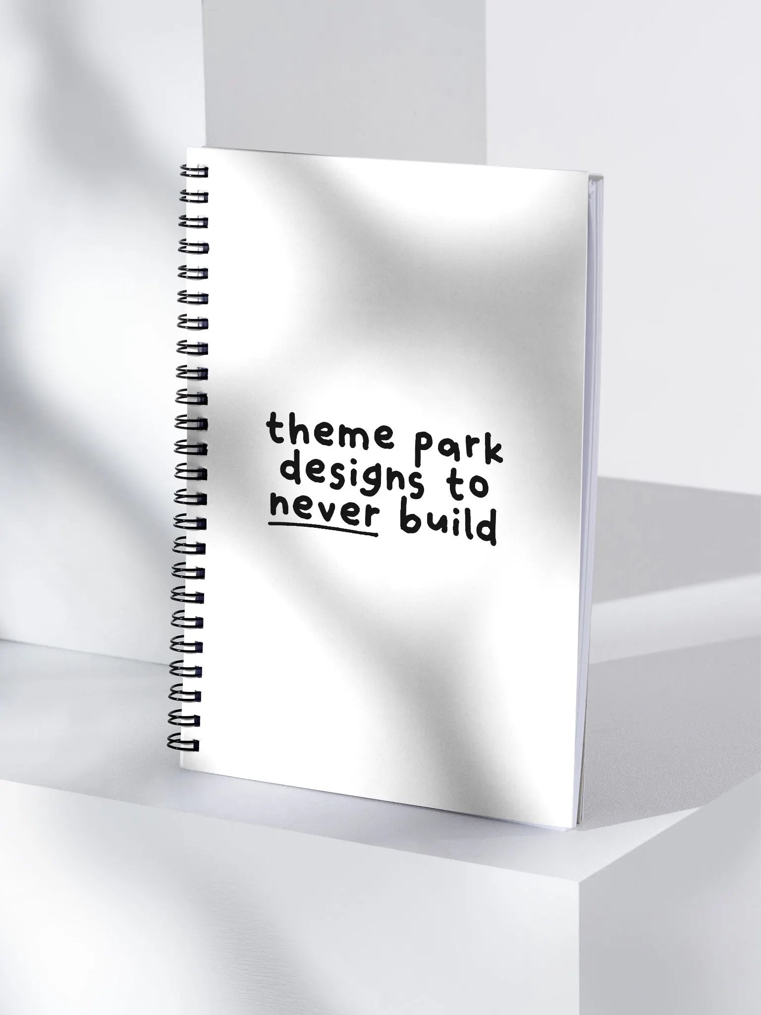 Designs To Never Build Spiral Notebook product image (4)