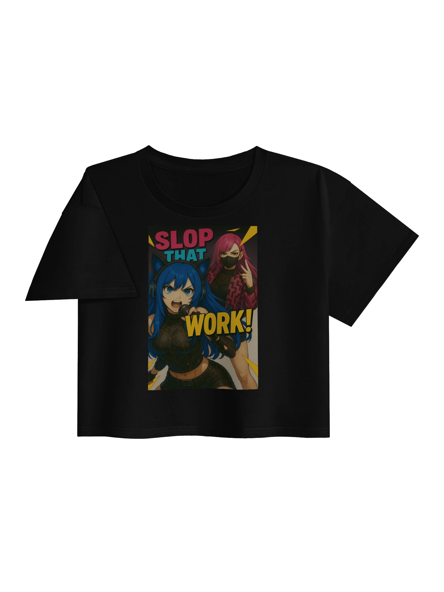 SLOP THAT WORK! Waifu Crop Top product image (3)