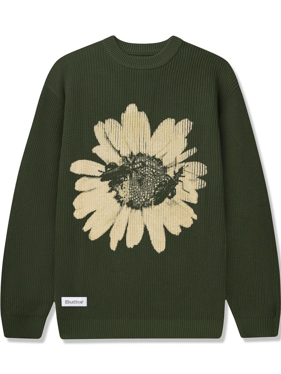 Sunflower Knit Sweater, Army product image (1)