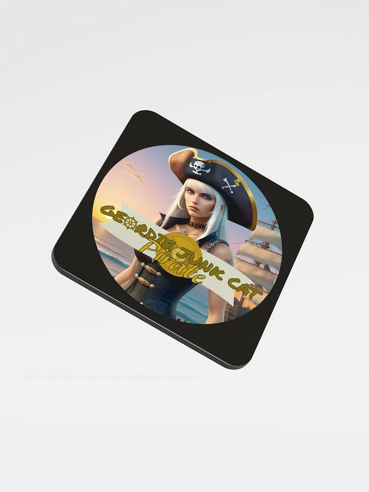 Pirate TWO Drink Coaster (3.74″x 3.74″, US and EU SHIPPING) product image (1)