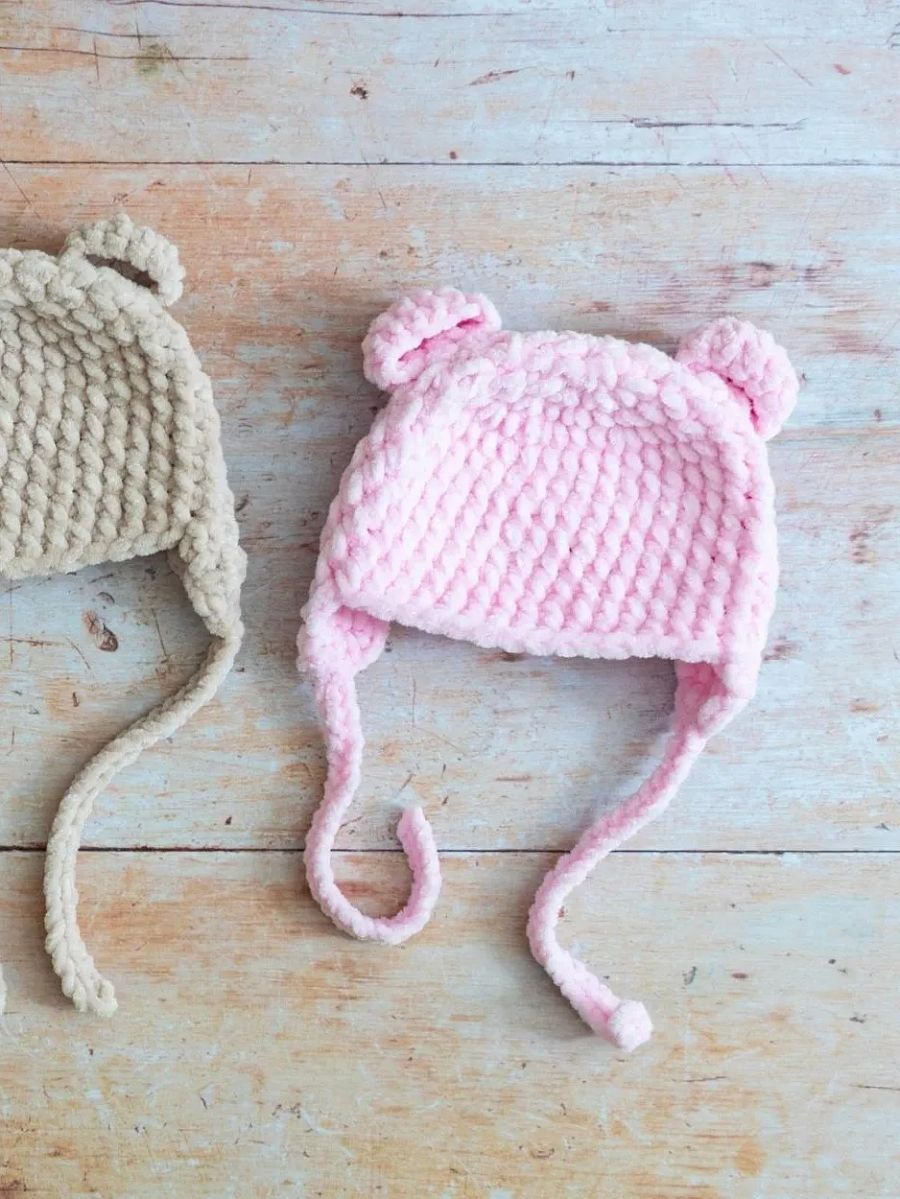 Crochet Pattern: Baby Hat (with Bear Ears) product image (12)
