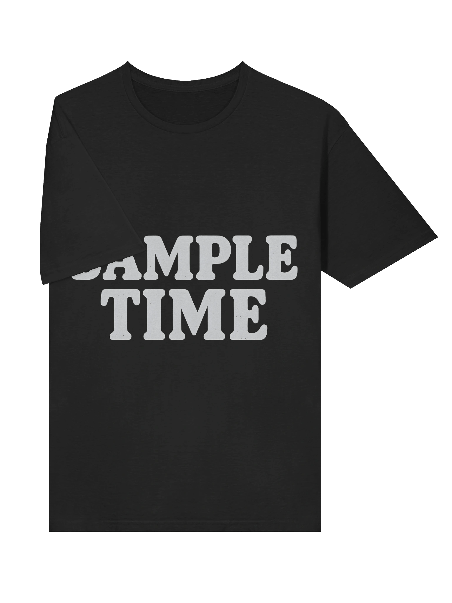 Bold Block Sample Time T-Shirt product image (37)
