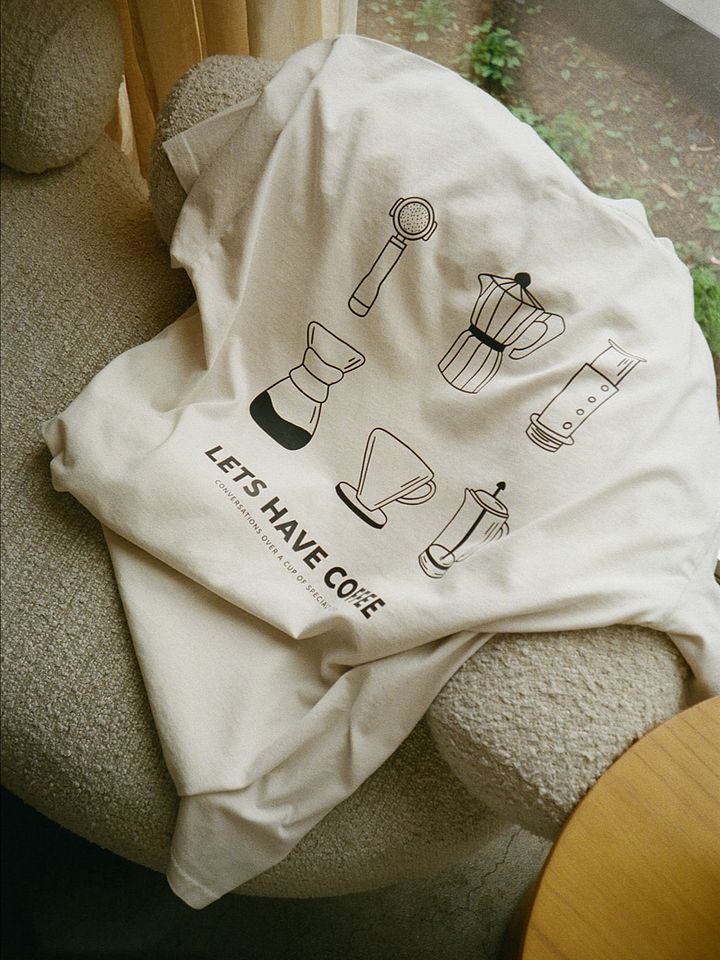 LETS HAVE COFFEE TEE product image (2)