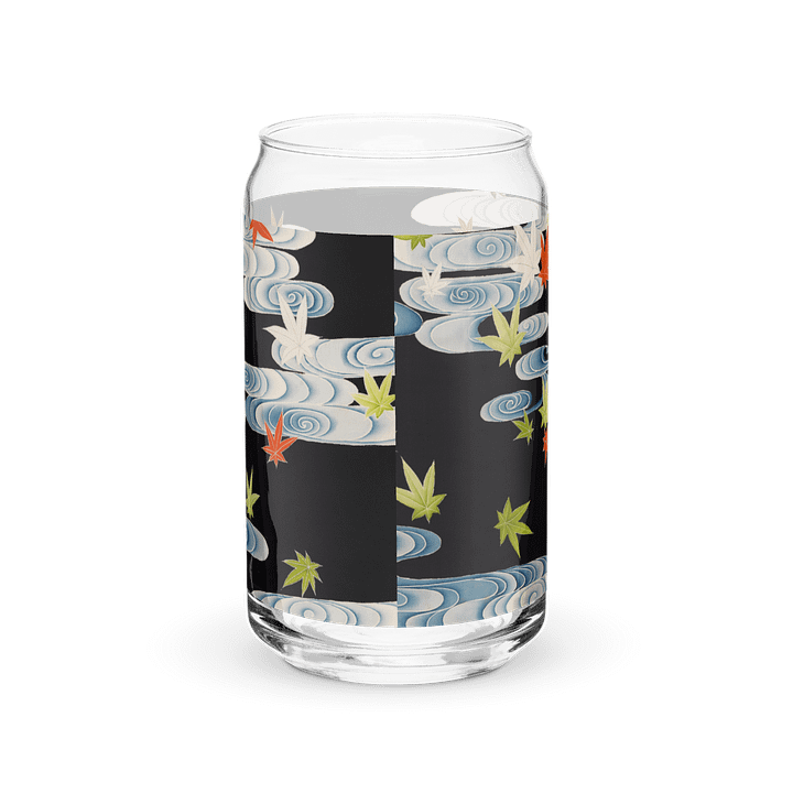 Maple Leaves. Can-Shaped Glass product image (6)