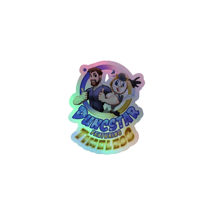 Dunc & Time 2025 Collection Holo Sticker product image (1)