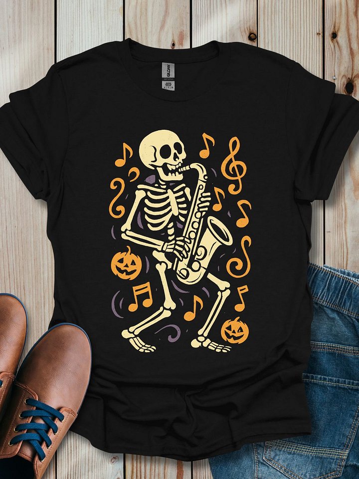 Saxophone Halloween T-Shirt product image (1)