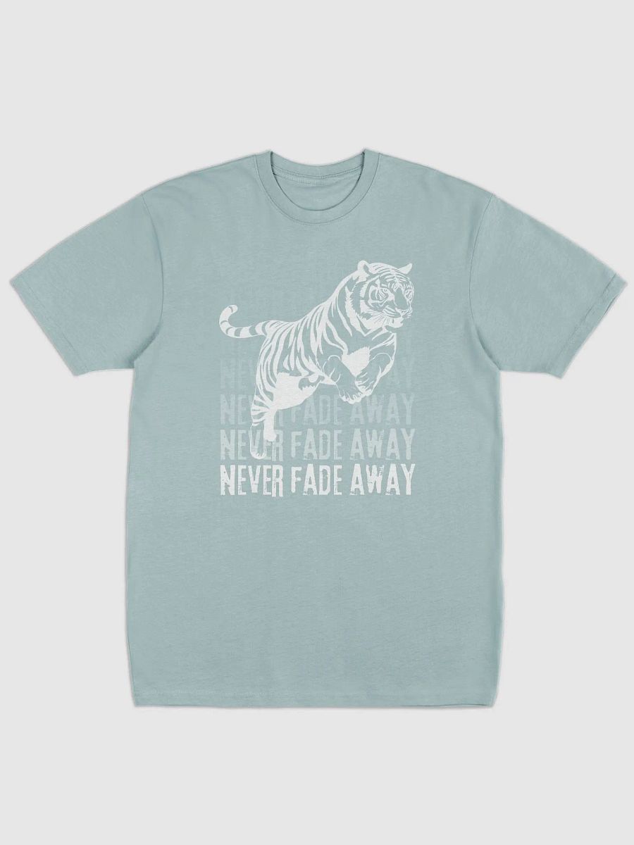 Never Fade Away Leaping Tiger Motivational T-shirt product image (5)