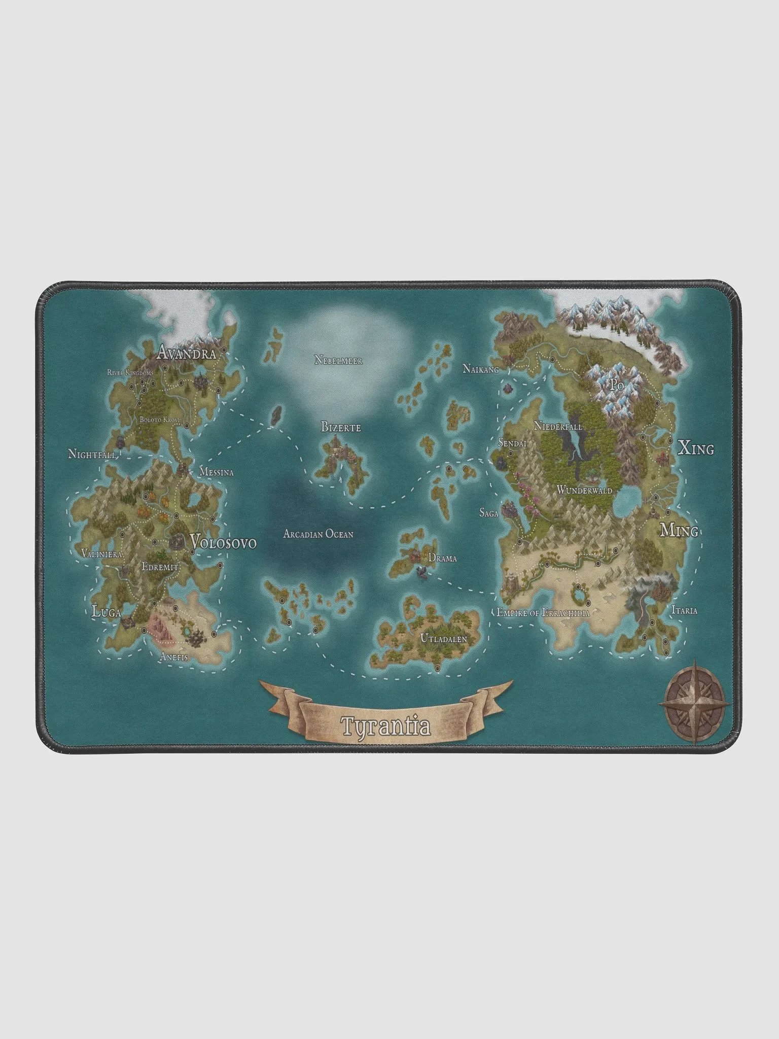 Tyrantia Mousepad 30cm x 45cm product image (1)