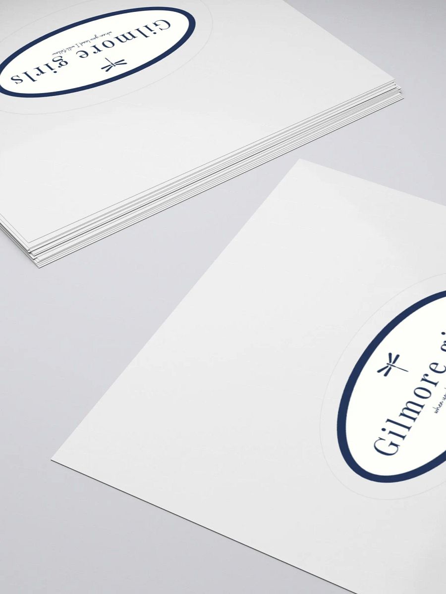 Gilmore Girls Oval Sticker product image (4)