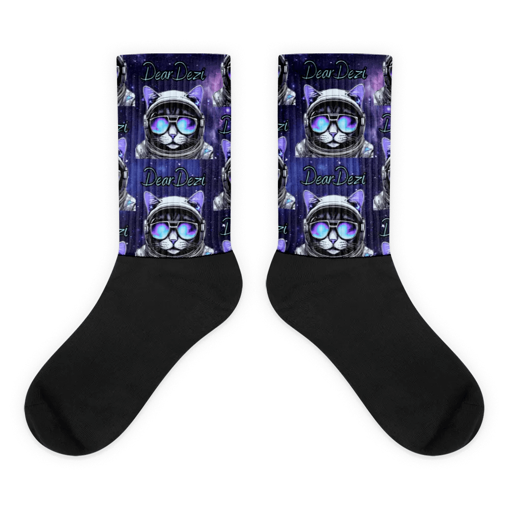 Cosmocat Gamer Socks - in Purrrple product image (2)