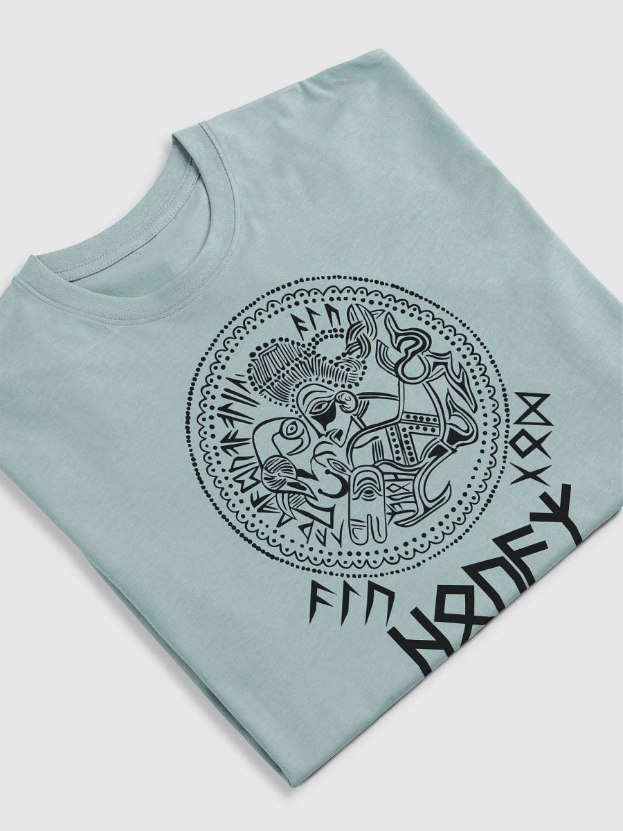 ODIN ALU GOD Bracteate Heavy tee (black print) product image (3)