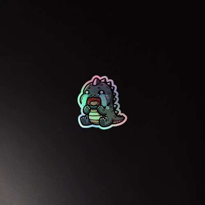 Sad Goji - Holo Sticker product image (2)