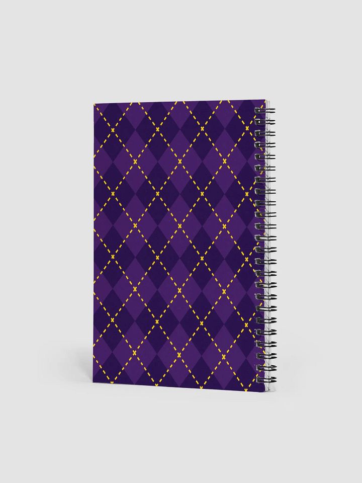 Co-Host Pantone Argyle Spiral Bound Notebook product image (2)