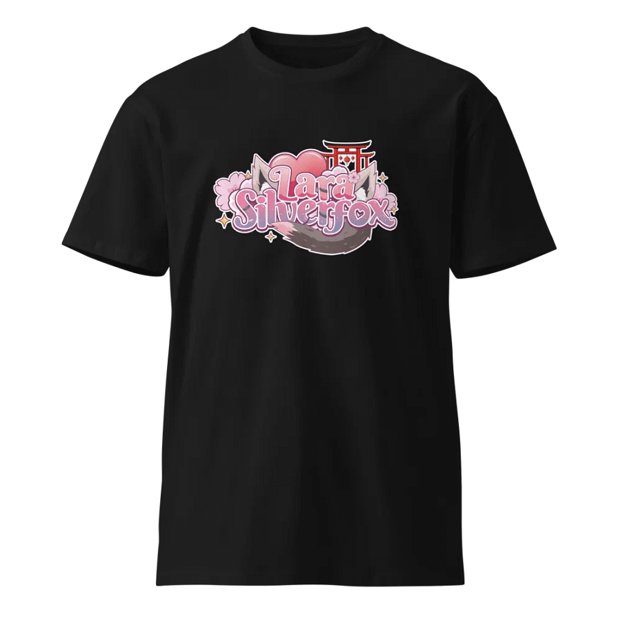 Lara Silverfox VTuber - Large Logo AS Colour Premium T-shirt product image (1)