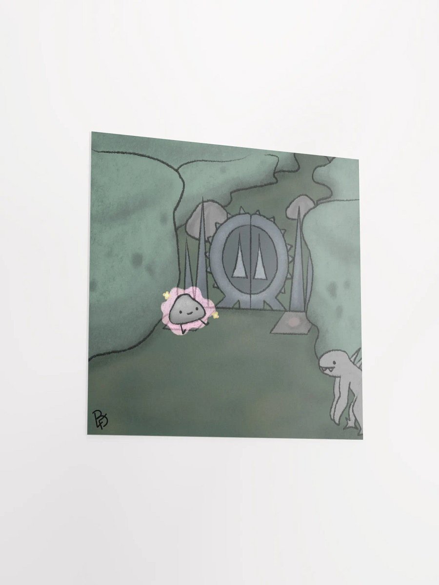 Happy Pet Rock Print product image (11)