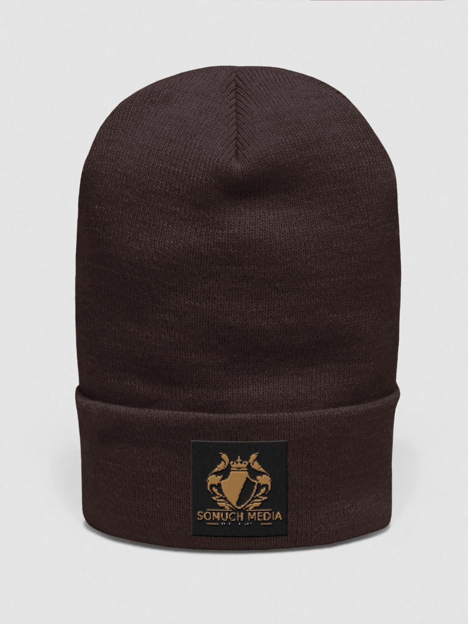 Retro Shield Logo Cuffed Beanie product image (1)