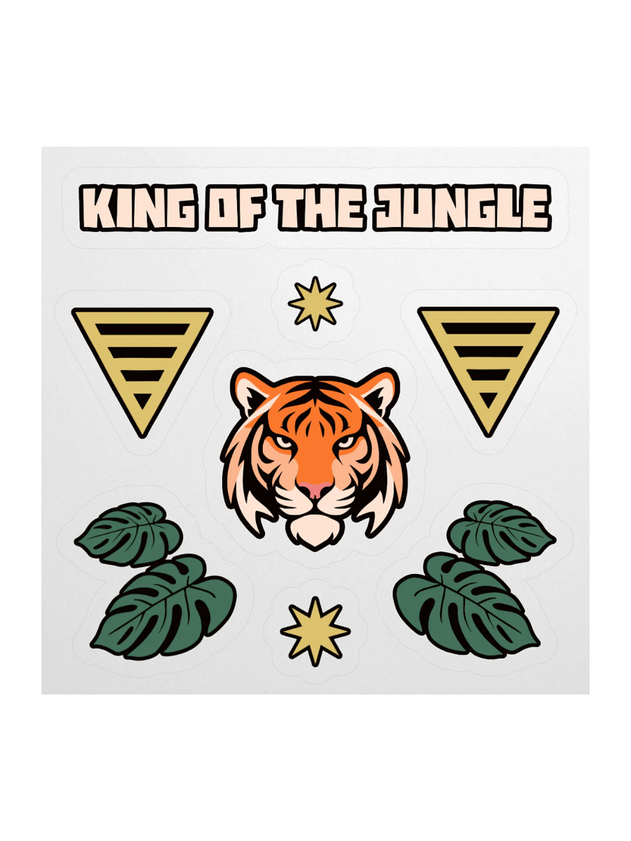 King of the Jungle Sticker Set product image (1)