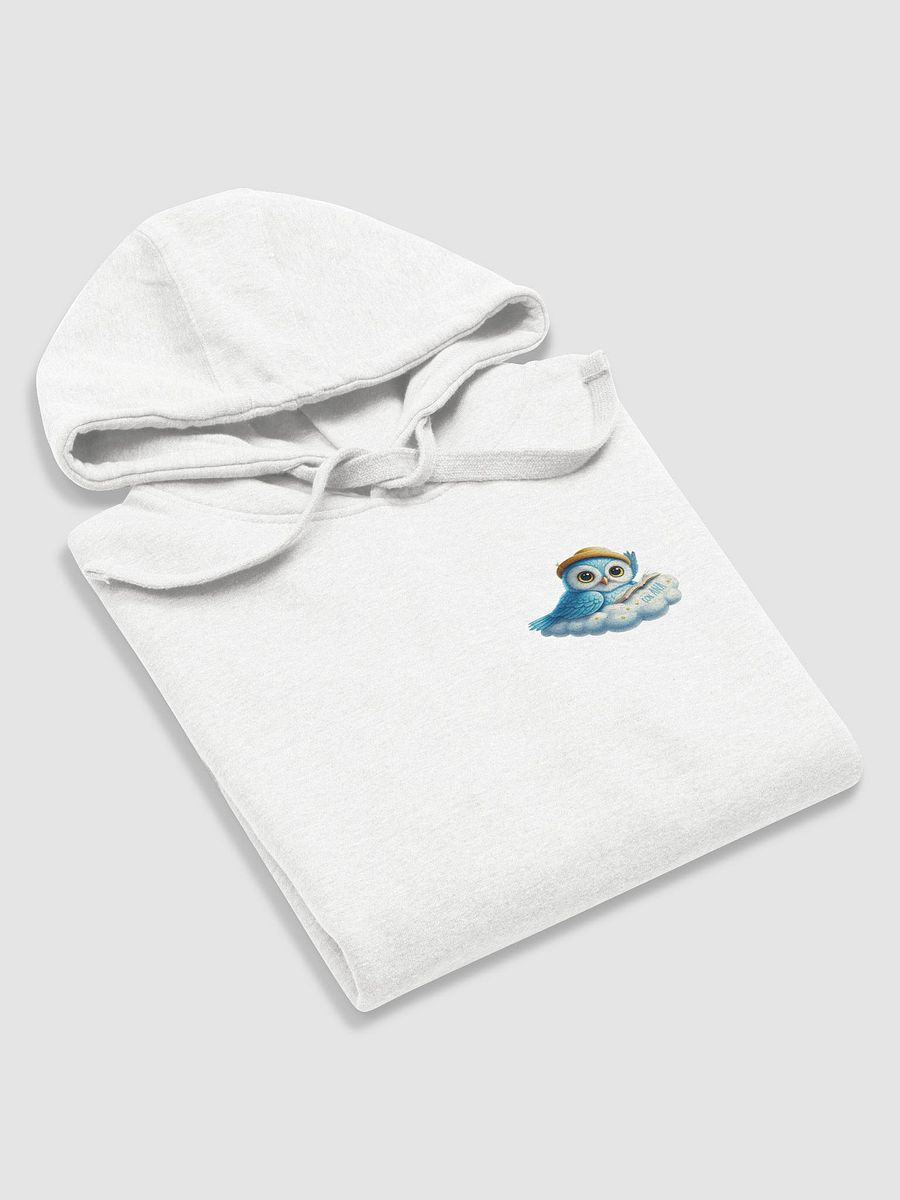 Whimsical Owl Reading on Cloud Hoodie product image (5)