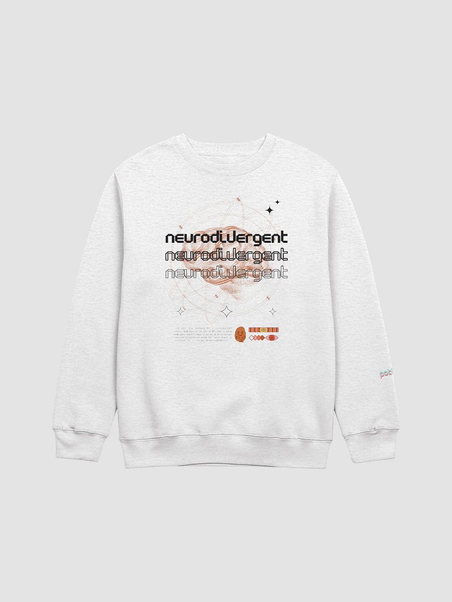 NEURODIVERGENT premium sweatshirt product image (5)