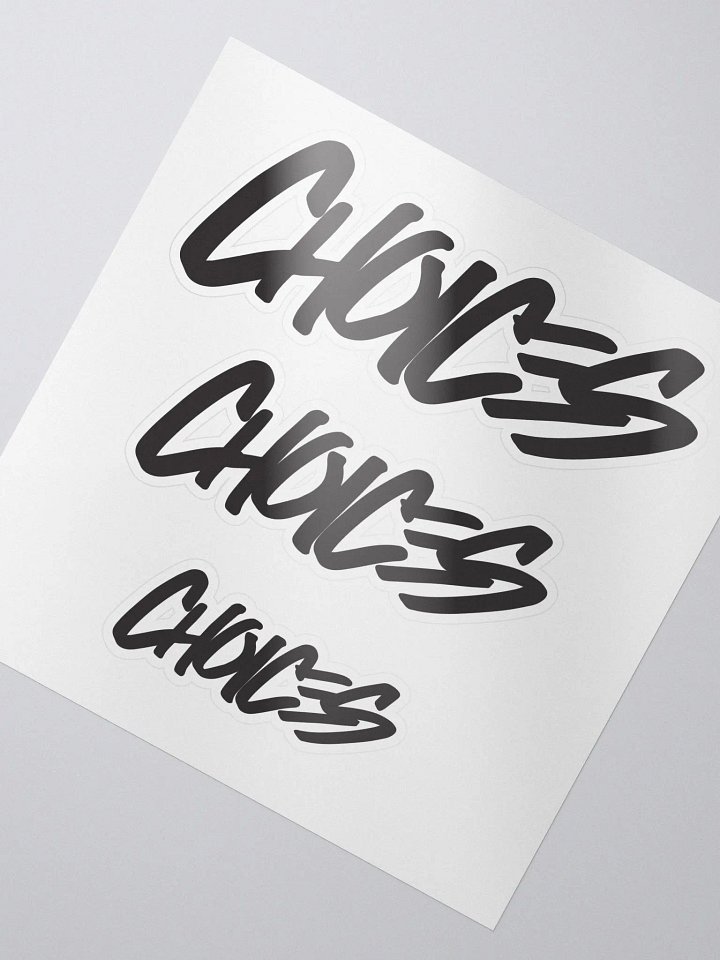 CHOICES Handwritten Logo product image (2)