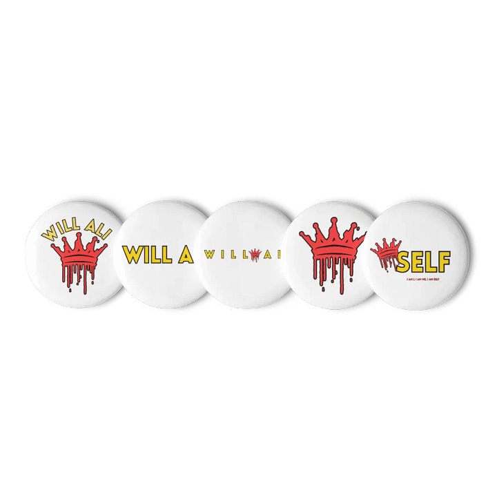 Limited Edition Royal Drip Pin Button Set product image (1)