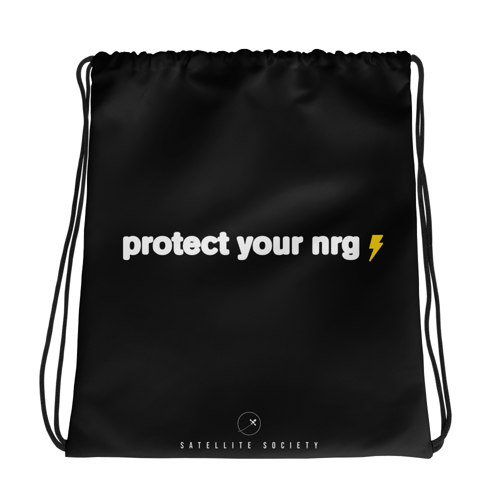 Protect Your NRG Drawstring Bag (Black) product image (1)