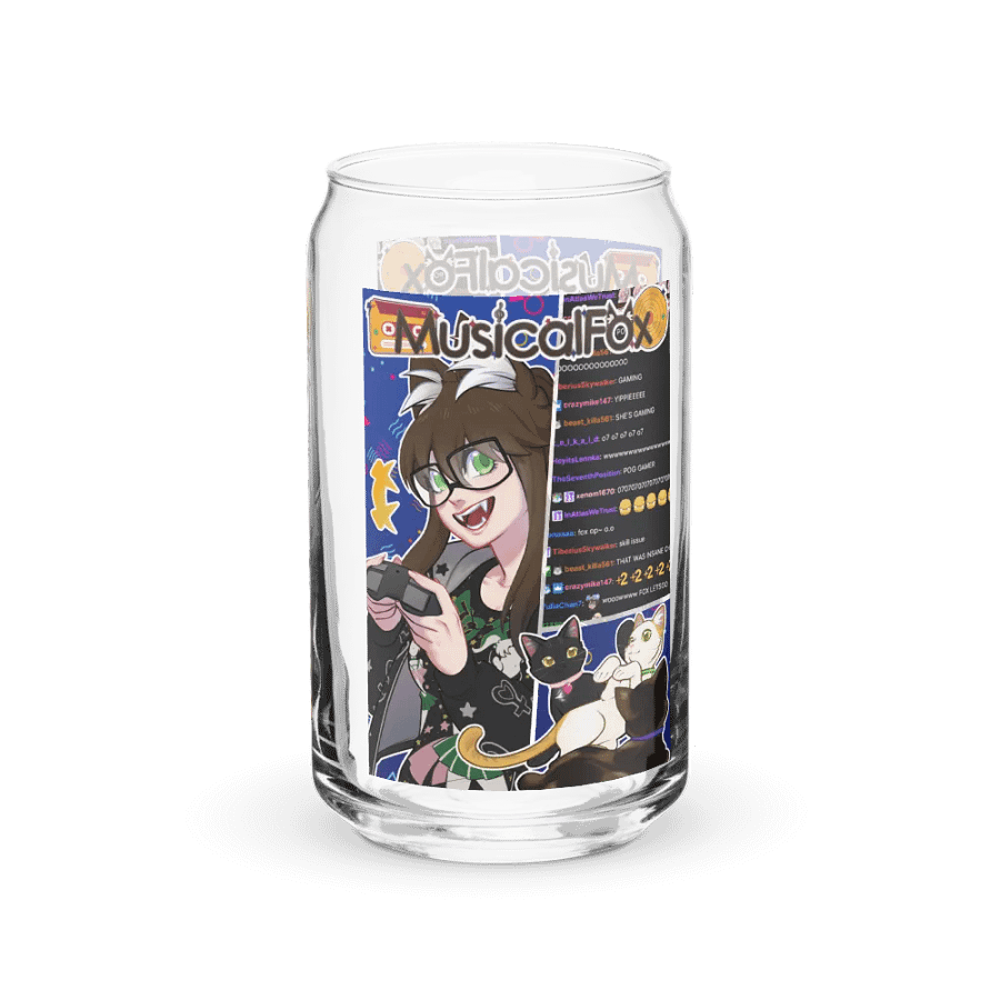 4 Year Streamversary Can Glass product image (9)
