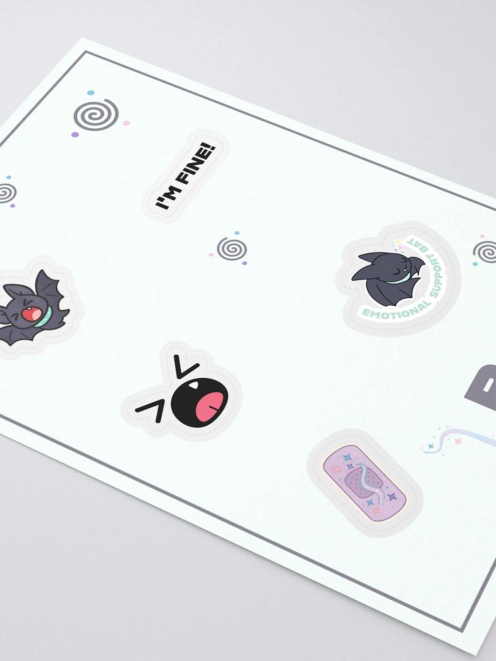 Panic Sticker Sheet product image (2)