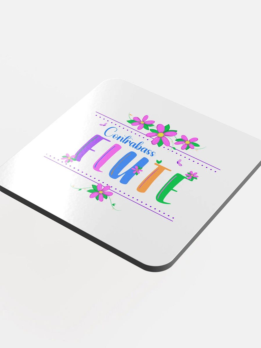 Floral Flute Coaster - Contrabass product image (4)