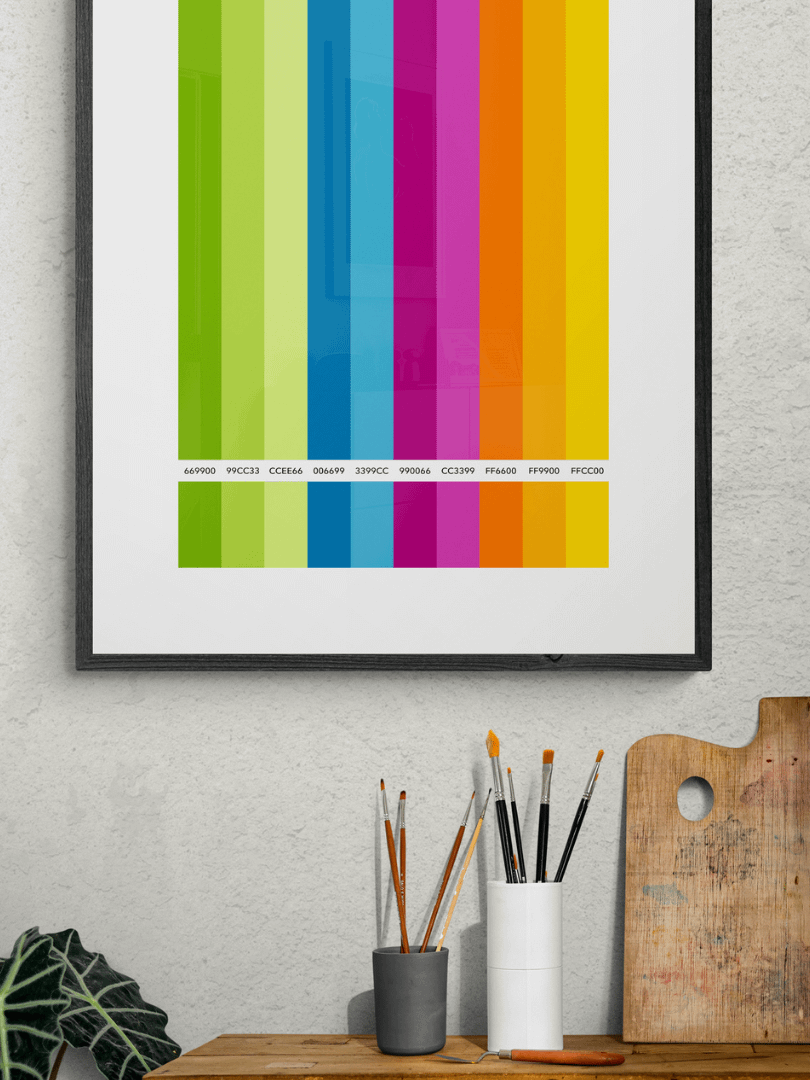 COLOR PALETTE 009 • WALLART DECOR product image (4)
