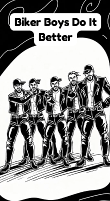 “Biker Boys Do It Better.” – Downloadable Gay Leather Biker Reaction Loop (MP4) product image (1)