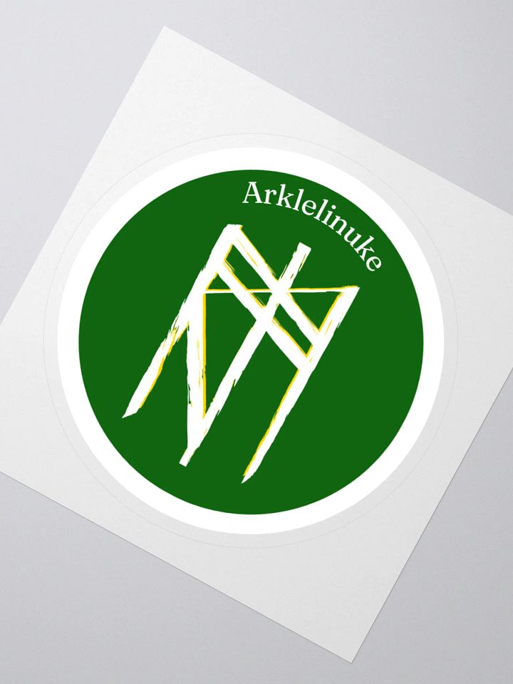 Arklelinuke Rune Kiss Cut Stickers product image (2)