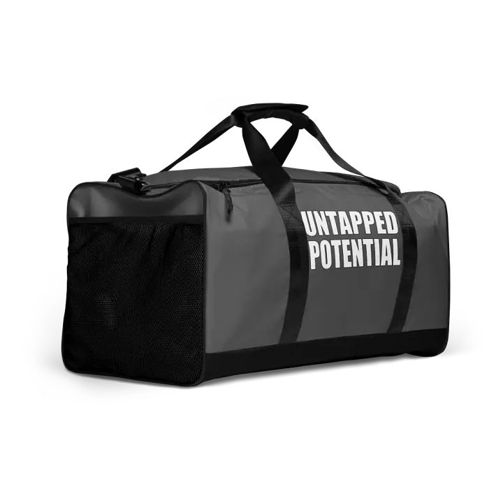 Untapped Potential Gray Duffle Bag product image (2)