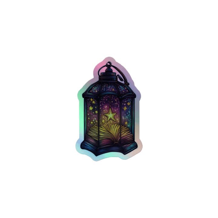 Imagination's Lantern Holographic Sticker product image (1)