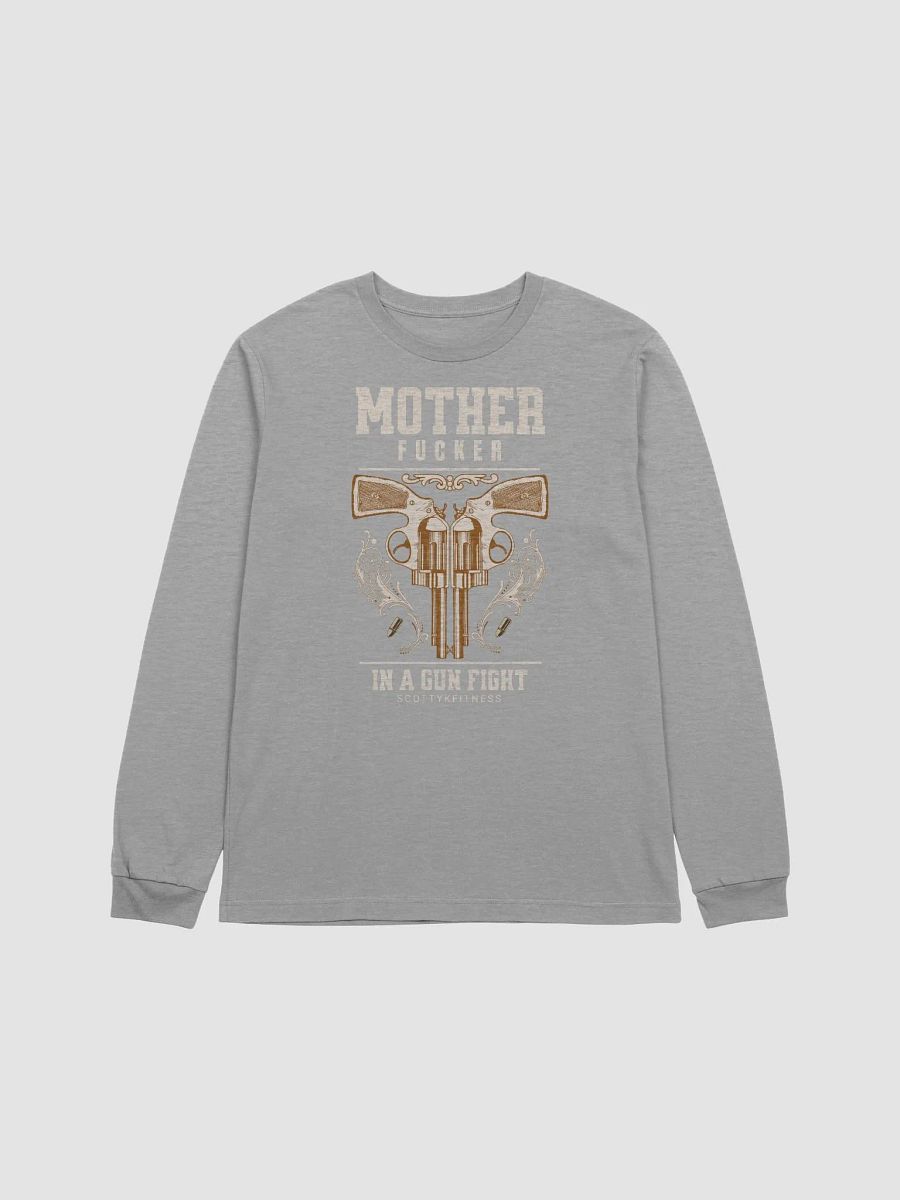 MF in a Gun Fight Unisex Longsleeve product image (8)