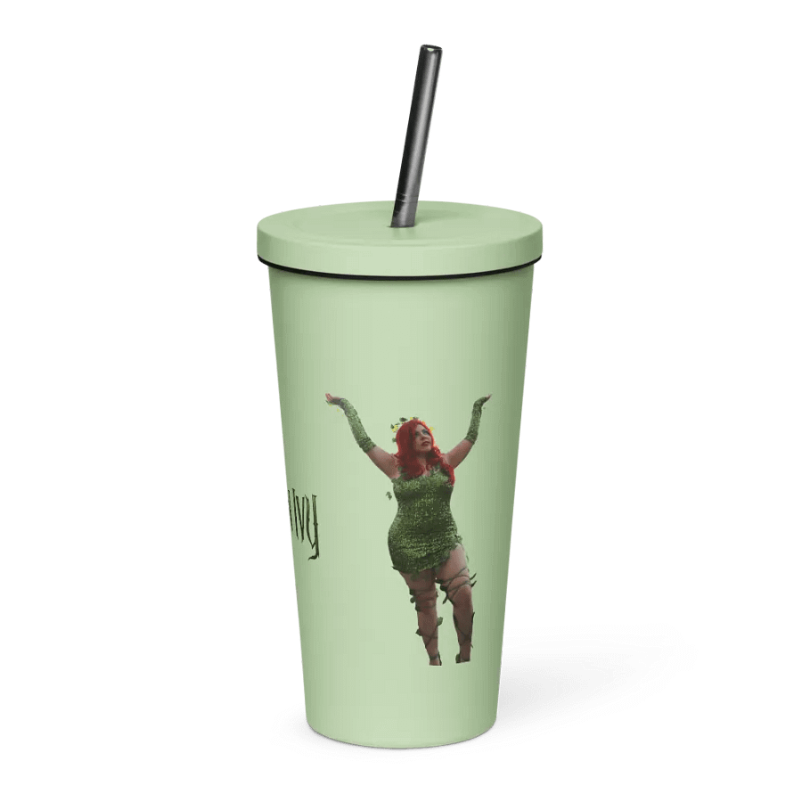 Poison Ivy Insulated Tumbler w/ Straw product image (1)
