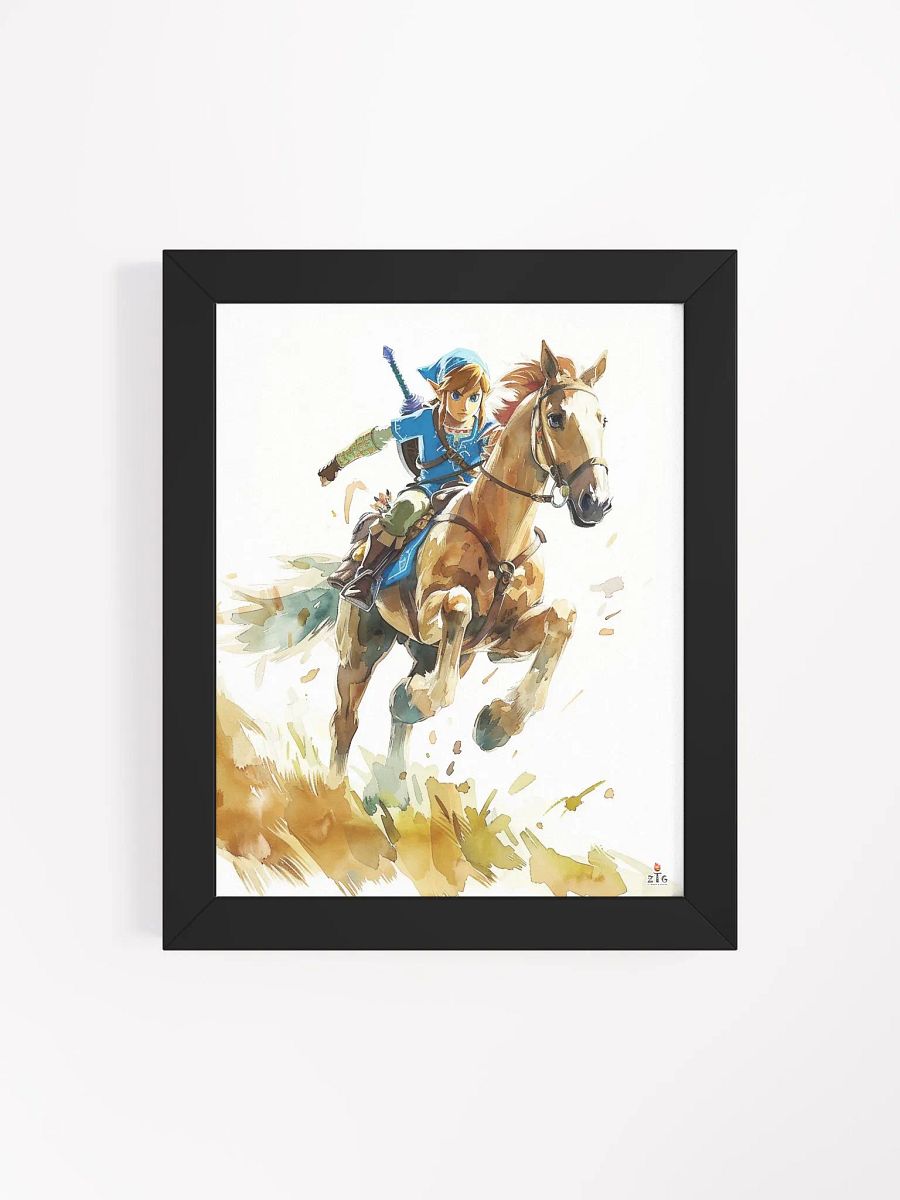 LINK v2 - FRAMED HIGH-QUALITY MATTE POSTER (IN) product image (4)