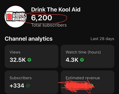 20 days later and I’m up 200 subs! Play hookey, play witcha girl juice box, he’ll play Xbox BUT STOP PLAYIN WIT ME!💪🏾🥤
Tryna ...