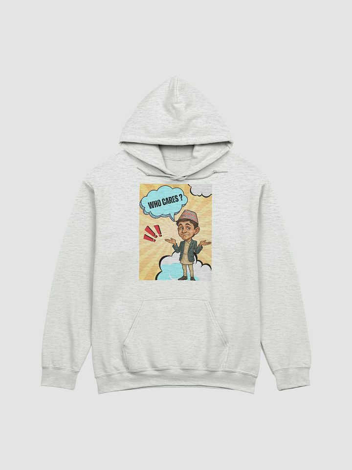 Carefree Shrug Unisex Hoodie product image (9)