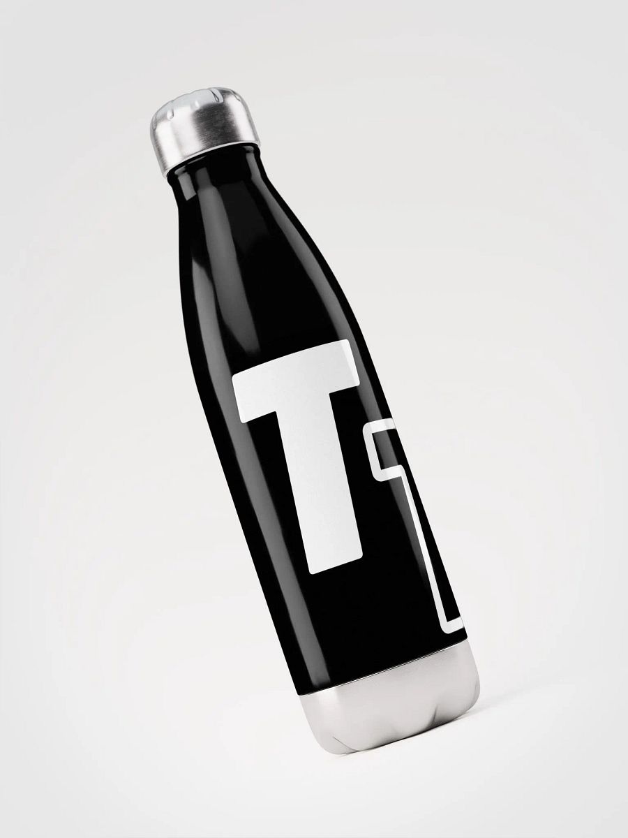 Trendy Stainless Steel Water Bottle - Black product image (4)