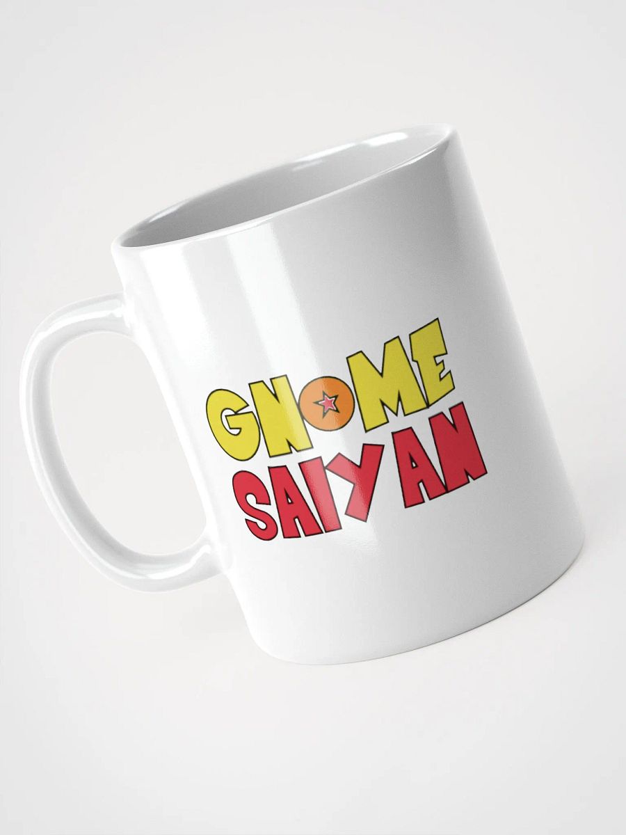 Gnome Saiyan White Mug product image (3)